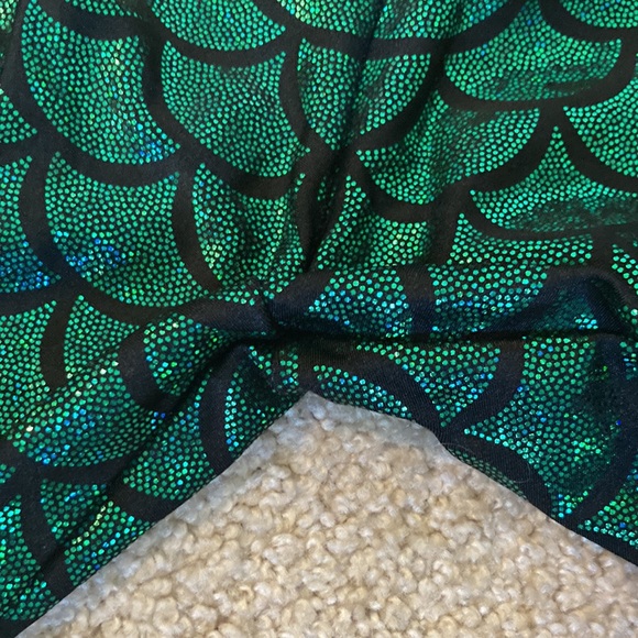 BlackMilk Mermaid MERMEMERALD LEGGINGS - Picture 7 of 9